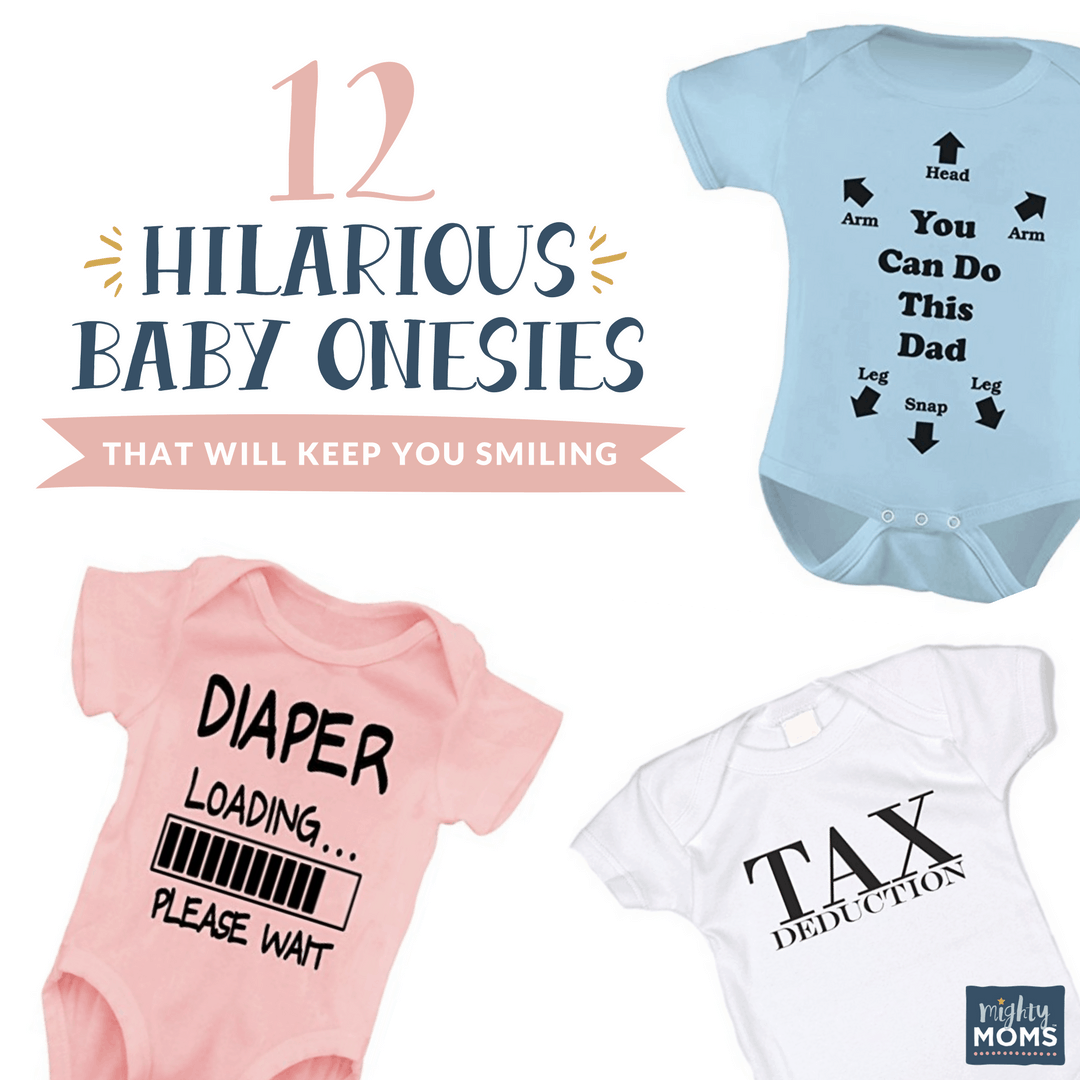 12 Hilarious Baby Onesies That Will Keep You Smiling - MightyMoms.club